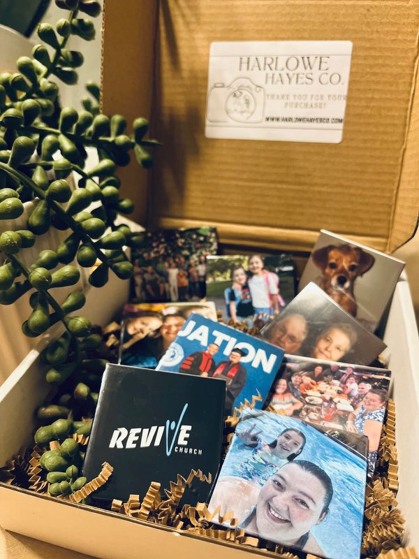 Set of 9 - 2x2 Custom Photo Magnets